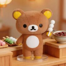 Rilakkuma Sherbet Color Series Blind Box Figure | Cute Mini Flocked Collectible - Image 14