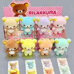 Rilakkuma Sherbet Color Series Blind Box Figure | Cute Mini Flocked Collectible