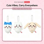 MINISO Chiikawa Series Energetic Hairstyle Plush Keychain
