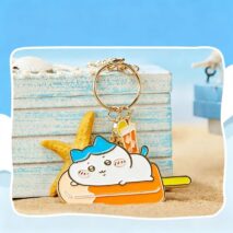 MINISO Chiikawa Summer Series Enamel Metal Keychain - Image 5