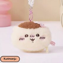 MINISO Chiikawa Sakura Series Coin Purse Plush Keychain - Image 8
