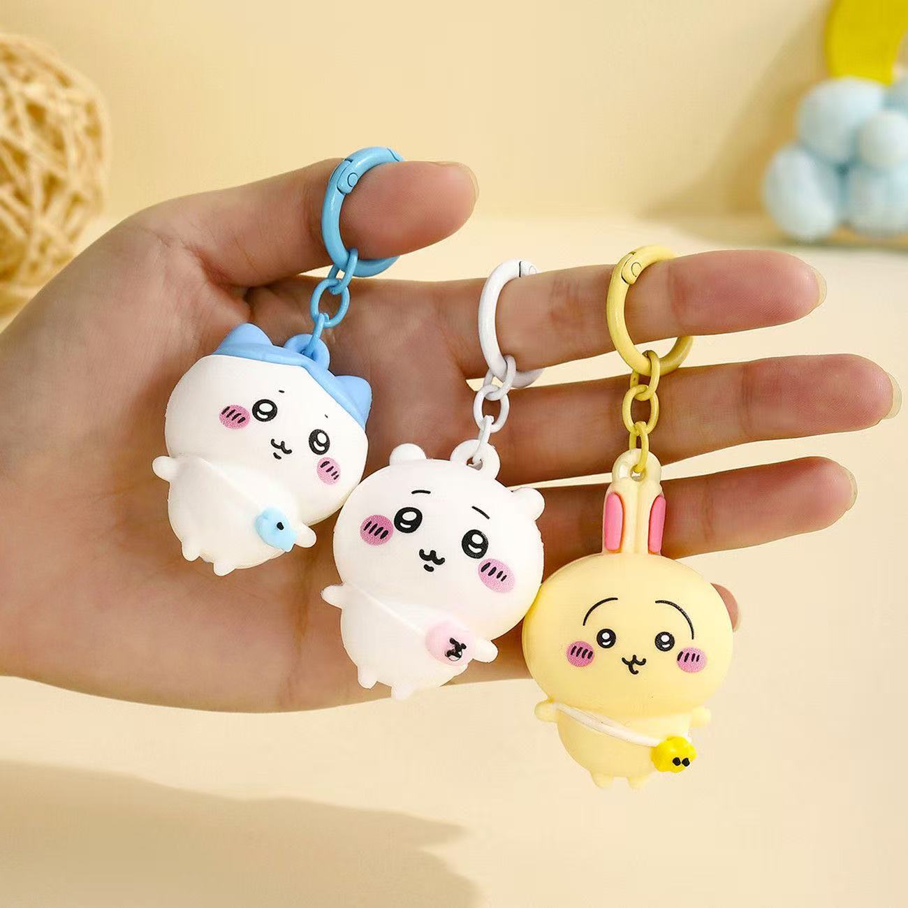 微信图片_20260811165137_730_113 Kawaii Chiikawa 3D Keychain | Cute Anime Character Keyring - Image 1
