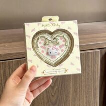 Official Sanrio Heart Compact Mirror Accessory Case - Image 4