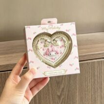 Official Sanrio Heart Compact Mirror Accessory Case - Image 5