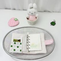Handmade Kawaii Strawberry Heart M5 A5 A6 A7 Binder - Image 2