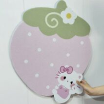 Kawaii Strawberry Hello Kitty Felt Pin Board - Image 7