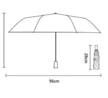 Cute Strawberry Polka Dot Note Umbrella - Image 11