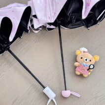 Cute Strawberry Polka Dot Note Umbrella - Image 8