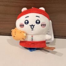 Kawaii Chiikawa Taiyaki Chef Plush Keychain - Image 5