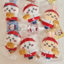 Kawaii Chiikawa Taiyaki Chef Plush Keychain - Image 4
