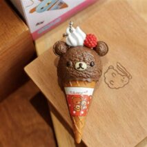 Cute Rilakkuma Ice Cream Cone Keychain Blind Box - Image 8