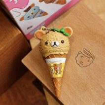 Cute Rilakkuma Ice Cream Cone Keychain Blind Box - Image 7
