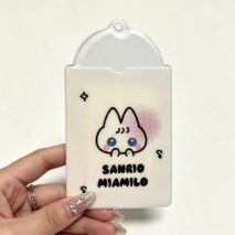 Kawaii Sanrio Miamilo Photocard Holder Keychain - Image 7
