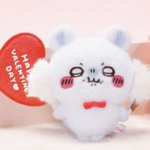 Adorable Official Chiikawa Valentine's Day Plush Keychain - Image 5