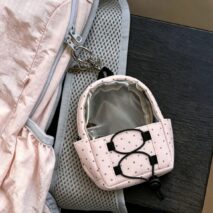 Kawaii Polka Dot Mini Transparent Backpack Display Bag - Image 4