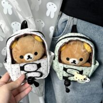 Kawaii Polka Dot Mini Transparent Backpack Display Bag - Image 6