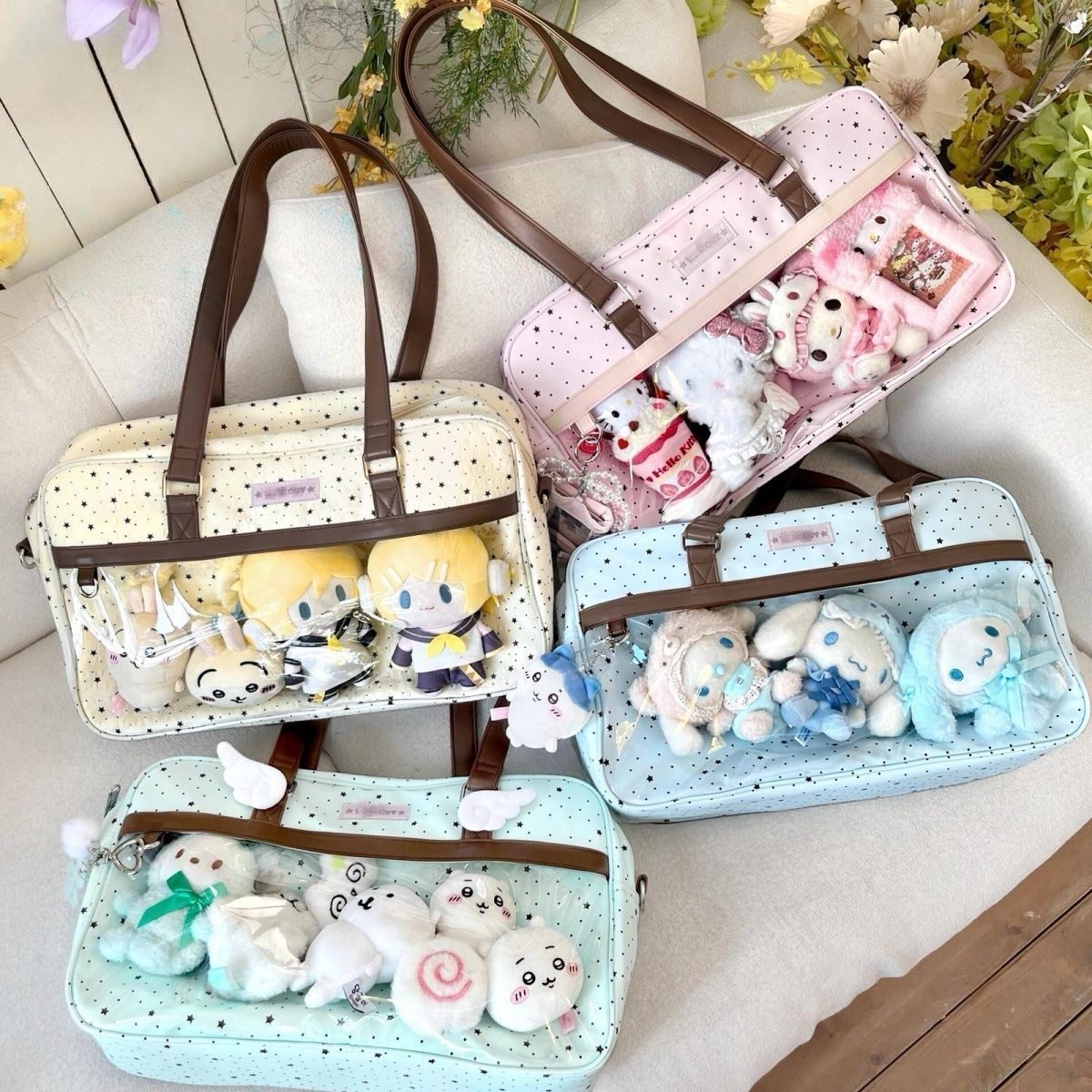 微信图片_20260828172557_70_6 Kawaii Polka Dot & Star Clear Window Crossbody Bag Shoulder Bag - Image 1