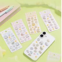 Cute Baby Chiikawa Hachiware Usagi Crystal DIY Decoration Stickers - Image 3