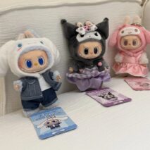 Labubu THE MONSTERS× Hello Kitty and Friends Series Vinyl Plush Pendant Blind Box - Image 6