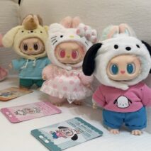 Labubu THE MONSTERS× Hello Kitty and Friends Series Vinyl Plush Pendant Blind Box - Image 7