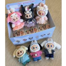 Labubu THE MONSTERS× Hello Kitty and Friends Series Vinyl Plush Pendant Blind Box - Image 8