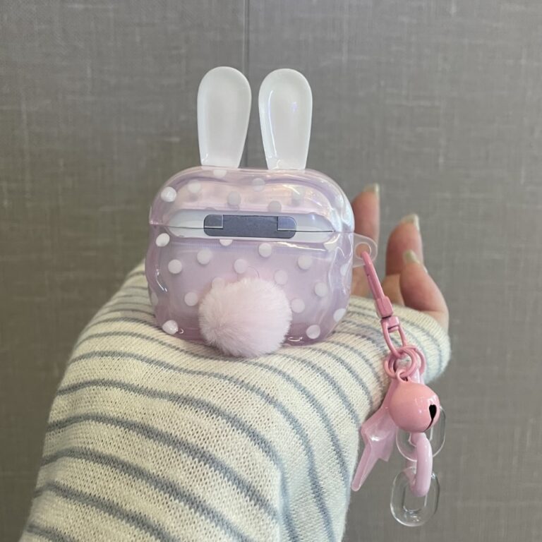 Cute Bunny Ears AirPods Case