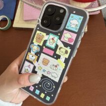Cute Kitten Puppy Lucky Clover Magnetic Stand iPhone Case - Image 10