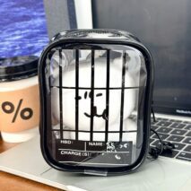 Funny Clear PVC Jail Bag | Prison Style Doll Carrier - Image 8