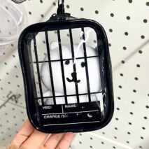 Funny Clear PVC Jail Bag | Prison Style Doll Carrier - Image 2