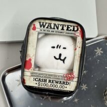 Wanted Poster Clear PVC Plush Bag | Labubu Doll Display Carrier - Image 8