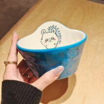 Cute Chiikawa Usagi Momonga Ceramic Bowl - Image 8