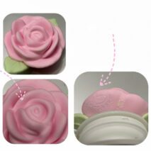 Pink Rose Magnetic Phone Grip Stand | Kawaii Earbud Charm Set – view 10