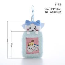 Kawaii Chiikawa Plush Keychain Photocard Holder - view 10