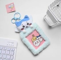 Kawaii Chiikawa Plush Keychain Photocard Holder - view 7
