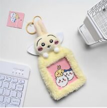 Kawaii Chiikawa Plush Keychain Photocard Holder - view 8