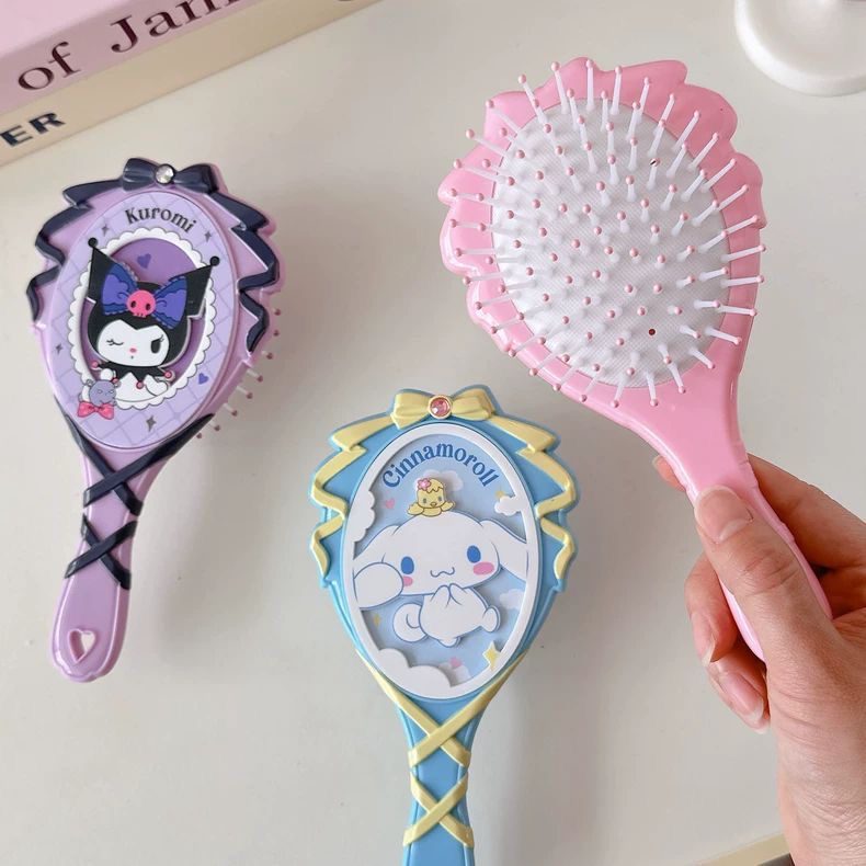 Kawaii Sanrio Ribbon Bowknot Hair Brush