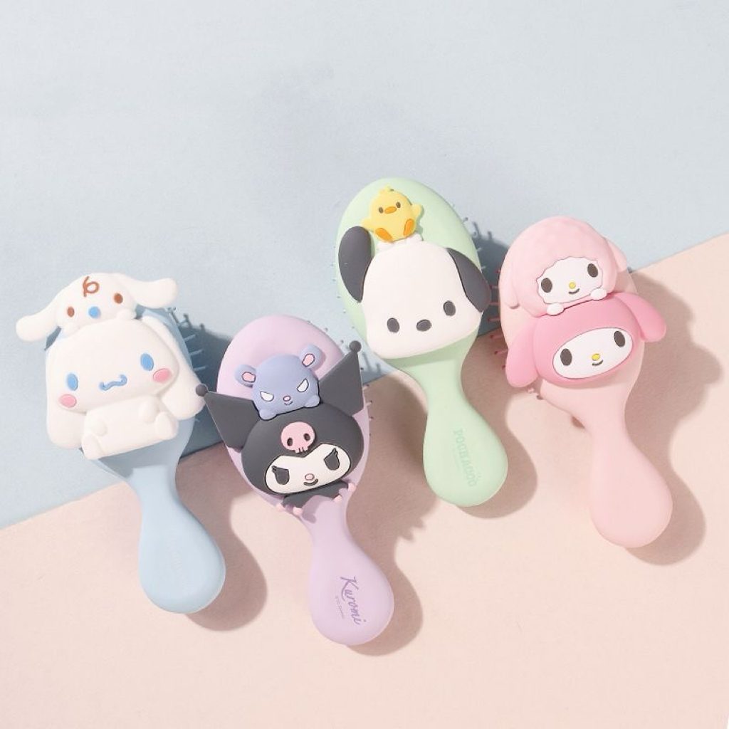 Cute Sanrio Mini Hair Brush Portable Comb