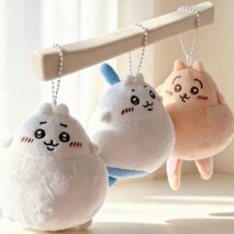 Fun Inverted Chiikawa Plush Keychain