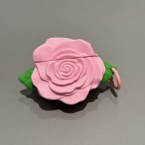 Cute Pink Rose Earphone AirPods Case - Image 5