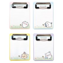Kawaii Chiikawa Clear Binder Memo Pad Clipboard - Image 3