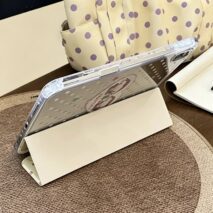 Cute Monkey Heart Polka Dot iPad Case - view 6
