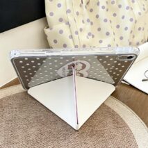 Cute Monkey Heart Polka Dot iPad Case - view 7