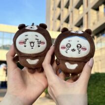 Adorable Chiikawa Bear Costume Plush Keychain - Image 5