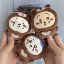 Adorable Chiikawa Bear Costume Plush Keychain - Image 3