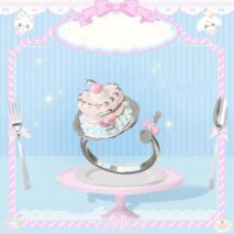 Kawaii Cake Puppy Openable Rotating Ring - Image 3