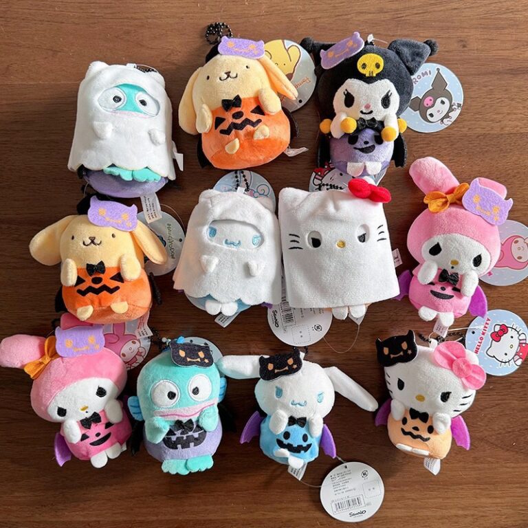 Kswaii Sanrio Halloween Plush Keychain Doll