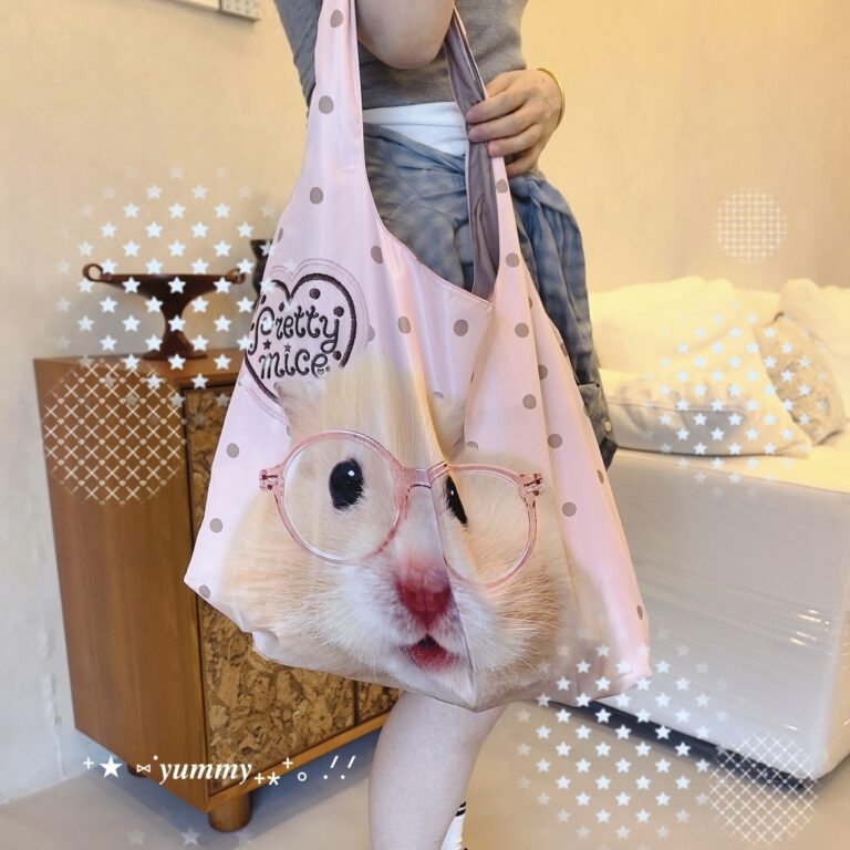 Cute Hamster Foldable Daily Tote Bag - view 2
