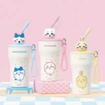 Chiikawa Straw Insulated Tumbler | Usagi Hachiware 316 Stainless Steel Travel Cup