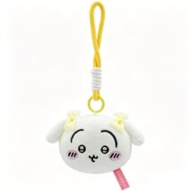 Kawaii Chiikawa Bowknot Plush Keychain - Image 6