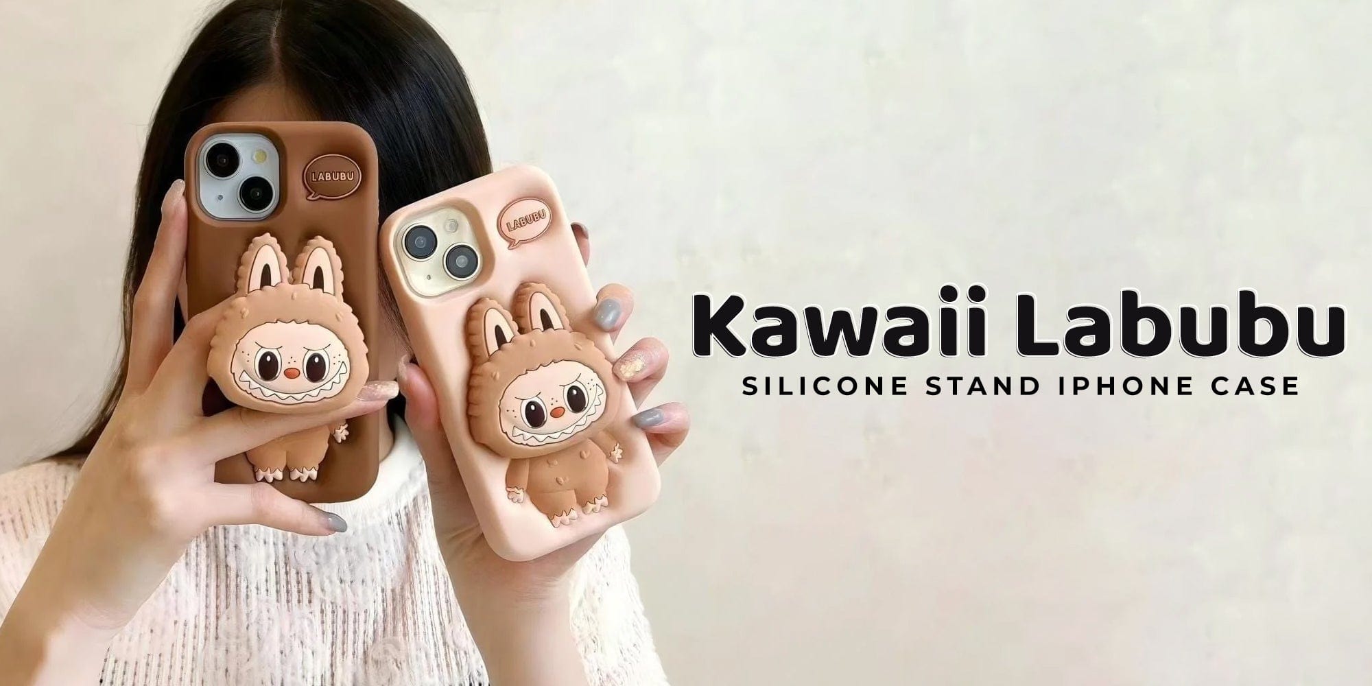 How to Keep Your Labubu iPhone Case Looking Brand‑New? Kawaii Labubu Silicone Stand iPhone Case
